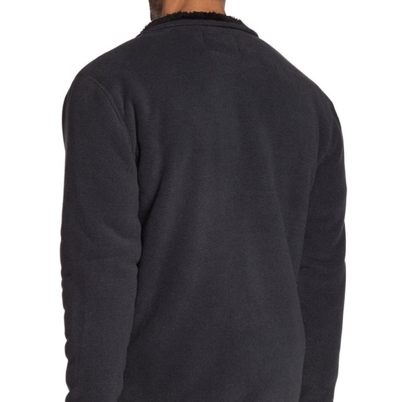 Weatherproof Mens Jacket Full Zip Sherpa Jacket Mens Size Large - Picture 2 of 8